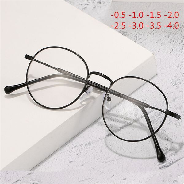 nywooh round eyeglasses women men finished myopia glasses student nearsighted eyewear -0.5 1.0 1.5 2.0 2.5 3.0 3.5 4.0, Black
nywooh round eyeglasses women men finished myopia glasses student nearsighted eyewear -0.5 1.0 1.5 2.0 2.5 3.0 3.5 4.0, Black
