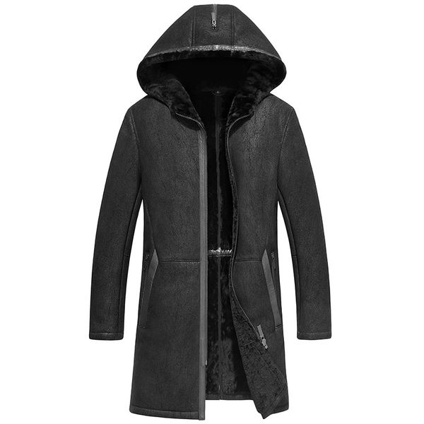 genuine leather jacket natural wool fur liner coat winter jacket men real sheepskin coat for men plus size chaqueta hombre y1987, Black
genuine leather jacket natural wool fur liner coat winter jacket men real sheepskin coat for men plus size chaqueta hombre y1987, Black
