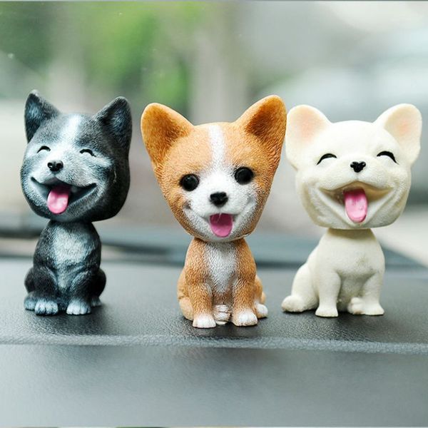 car ornaments resin cute nodding dog decor doll automobile interior decoration shake head bobblehead dog figure toys accessories
car ornaments resin cute nodding dog decor doll automobile interior decoration shake head bobblehead dog figure toys accessories