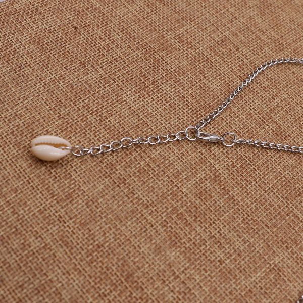 fashion simple natural shell short necklace chain bohemian beach jewelry, Silver
fashion simple natural shell short necklace chain bohemian beach jewelry, Silver