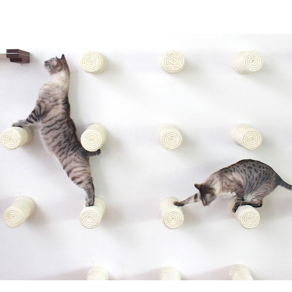 wall-mounted floating sisal step cat tree house scratcher sisal scratching post kitten tower pet furniture
wall-mounted floating sisal step cat tree house scratcher sisal scratching post kitten tower pet furniture