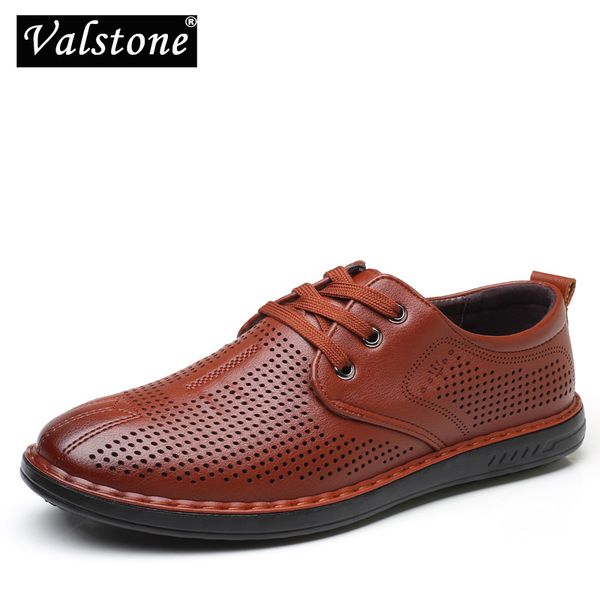 valstone breathable men dress shoes leisure summer leather sneakers comfortable footwear lace-up flats super light good walking, Black
valstone breathable men dress shoes leisure summer leather sneakers comfortable footwear lace-up flats super light good walking, Black