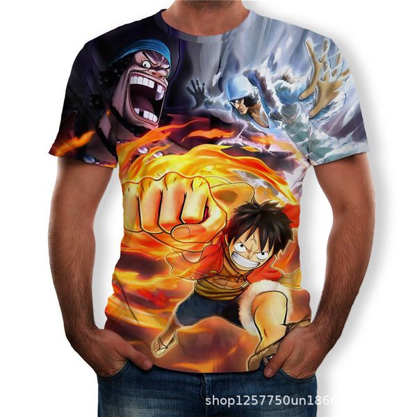 2019 summer new men tees cartoon anime 3d digital printing tee shirt short-sleeve fashion o-neck loose big size men t-shirt, White;black
2019 summer new men tees cartoon anime 3d digital printing tee shirt short-sleeve fashion o-neck loose big size men t-shirt, White;black