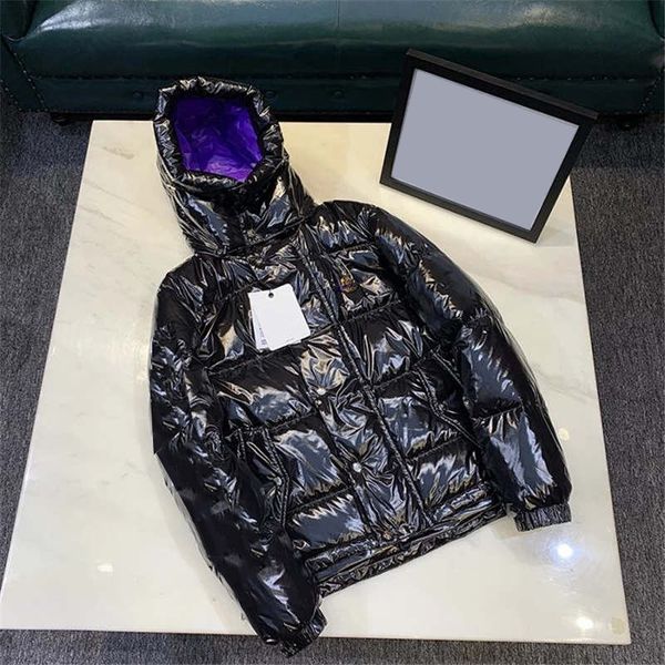mens winter thick jacket hooded parkas down coat reflective windbreaker brand zipper jacket letter print side thick down coatackets #1, Black;brown
mens winter thick jacket hooded parkas down coat reflective windbreaker brand zipper jacket letter print side thick down coatackets #1, Black;brown