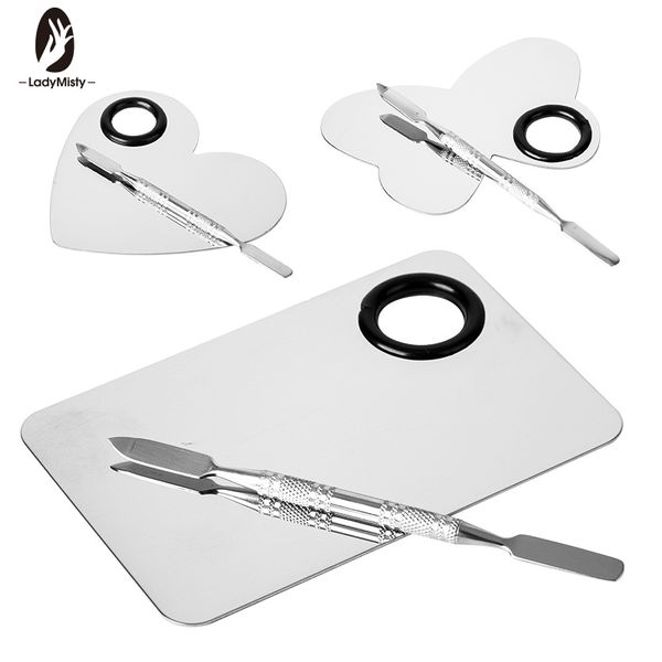 ladymisty metal palette false nail tips display tool with nail pusher practice showing shelf manicure art tool, Silver
ladymisty metal palette false nail tips display tool with nail pusher practice showing shelf manicure art tool, Silver