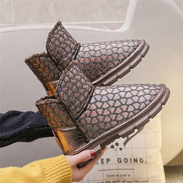 2020 new casual winter snow boots fashion ankle boots women platform new warm plush flat cotton shoes botas mujer u11-35, Black
2020 new casual winter snow boots fashion ankle boots women platform new warm plush flat cotton shoes botas mujer u11-35, Black