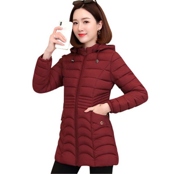 women long section slim large size down cotton pad coat 2020 autumn winter new solid color cotton basic jacket coat female g1298, Black
women long section slim large size down cotton pad coat 2020 autumn winter new solid color cotton basic jacket coat female g1298, Black