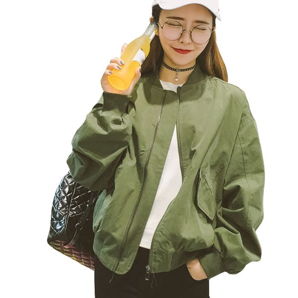 spring jacket 2019 korean style travel coats loose bf harajuku lady long sleeve outerwear casual soft stylish jackets white, Black;brown
spring jacket 2019 korean style travel coats loose bf harajuku lady long sleeve outerwear casual soft stylish jackets white, Black;brown