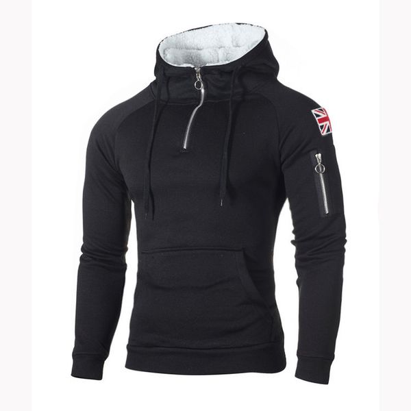 quality mens zipper hoodies hip hop sweatshirt autumn british flag men patchwork hooded tracksuit male hoody brand clothing, Black
quality mens zipper hoodies hip hop sweatshirt autumn british flag men patchwork hooded tracksuit male hoody brand clothing, Black