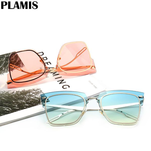 vintage oversized rimless sunglasses metal temple women female brand design uv400 outdoor sun glass feminino, White;black
vintage oversized rimless sunglasses metal temple women female brand design uv400 outdoor sun glass feminino, White;black