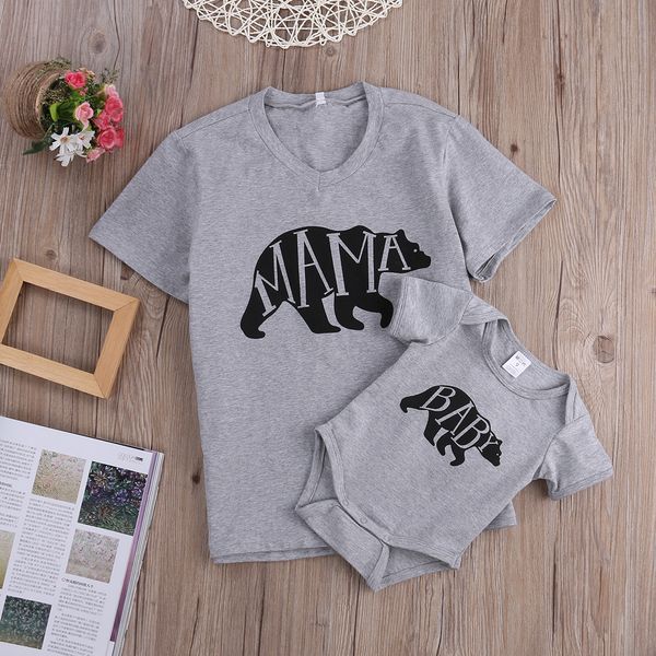 2017 новая мама и детская одежда мама медведь футболка tee/младенцы ползунки боди семья соответствующие одежда комплект одежды, Blue
2017 новая мама и детская одежда мама медведь футболка tee/младенцы ползунки боди семья соответствующие одежда комплект одежды, Blue
