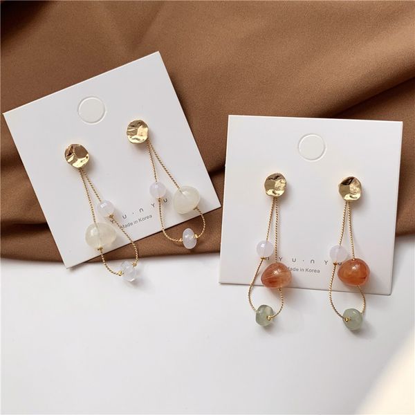 silver needle yang liujia original fashion earrings contracted joker clown fairy long tassel earrings, Golden;silver
silver needle yang liujia original fashion earrings contracted joker clown fairy long tassel earrings, Golden;silver