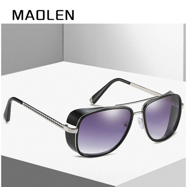 maolen male steampunk sunglasses tony stark iron man matsuda sunglasses retro vintage eyewear steampunk sun glasses uv400 oculos, White;black
maolen male steampunk sunglasses tony stark iron man matsuda sunglasses retro vintage eyewear steampunk sun glasses uv400 oculos, White;black