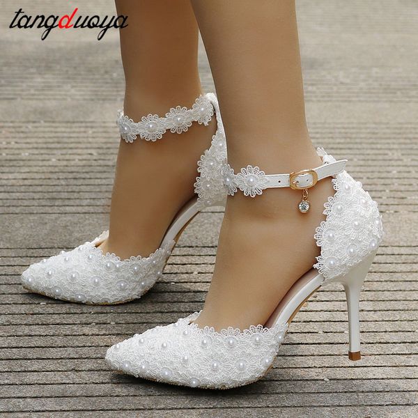 pumps women shoes ankle strap rhinestone high heels shoes women wedding lace flowers high heel stiletto pumps white, Black
pumps women shoes ankle strap rhinestone high heels shoes women wedding lace flowers high heel stiletto pumps white, Black