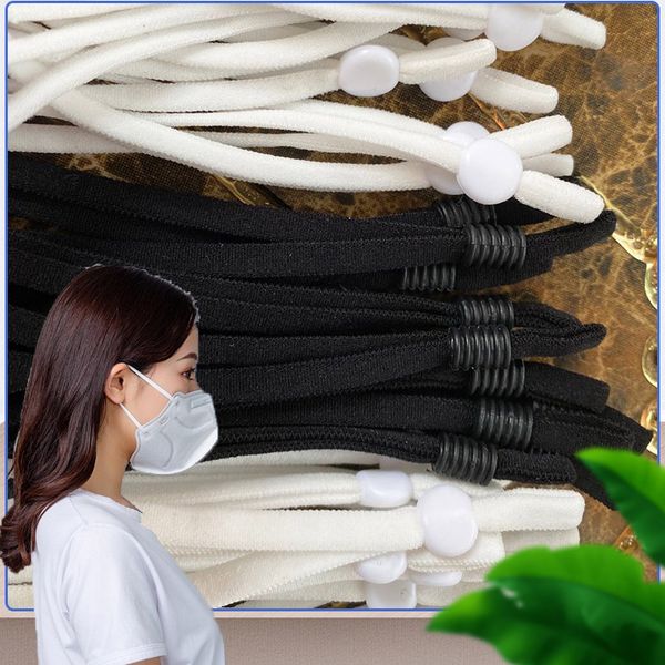 5mm elastic mask rope environmental protection elastic mask ear strap white oil core rope webbing 2 style screw buckle xd23655
5mm elastic mask rope environmental protection elastic mask ear strap white oil core rope webbing 2 style screw buckle xd23655