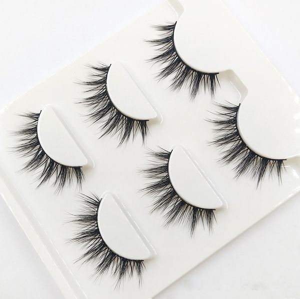 false eyelashes natural 3d black terrier fashion makeup fake cross messy soft tapered eye lashes
false eyelashes natural 3d black terrier fashion makeup fake cross messy soft tapered eye lashes