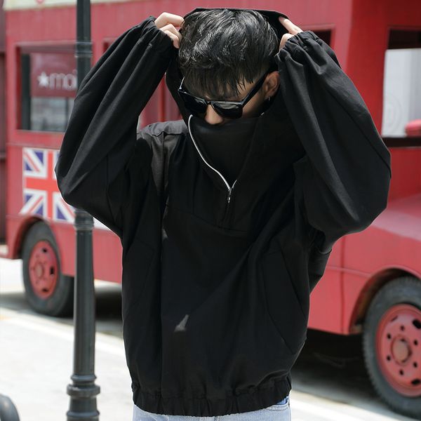 men's trench coats korean style loose casual hooded jacket bat shirt europe and the united states high street harajuku large siz, Tan;black
men's trench coats korean style loose casual hooded jacket bat shirt europe and the united states high street harajuku large siz, Tan;black