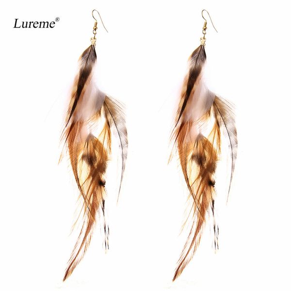 lureme new fashion vintage natural pheasant long feather dangle earring for womens (er005527, Silver
lureme new fashion vintage natural pheasant long feather dangle earring for womens (er005527, Silver