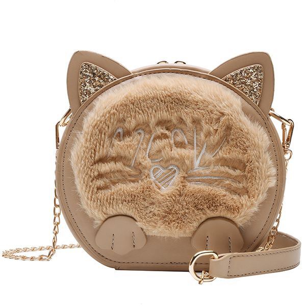 sweet lady plush cat round bag 2019 fashion new pu leather women's designer handbag chain shoulder messenger bag
sweet lady plush cat round bag 2019 fashion new pu leather women's designer handbag chain shoulder messenger bag