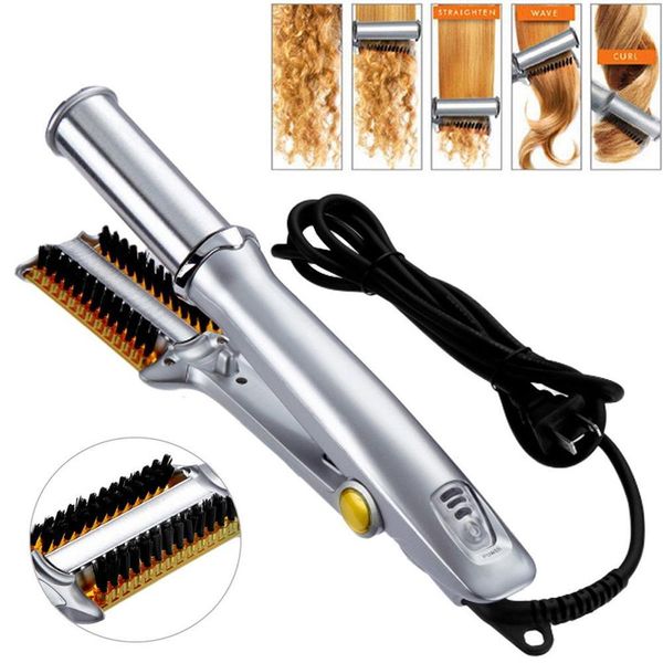 fashion electric hair straightener curler curling and straightening iron hairdressing tools for dry & wet using
fashion electric hair straightener curler curling and straightening iron hairdressing tools for dry & wet using