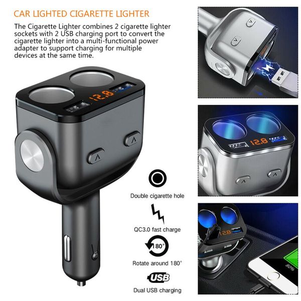 motorcycle cigaretter splitter usb quick charger cigarette lighter sockets car interior charger parts
motorcycle cigaretter splitter usb quick charger cigarette lighter sockets car interior charger parts