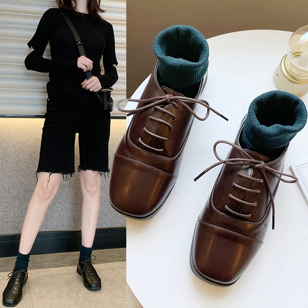 shoes woman 2019 casual female sneakers square toe black flats shose women modis british style oxfords women's new cross dress
shoes woman 2019 casual female sneakers square toe black flats shose women modis british style oxfords women's new cross dress
