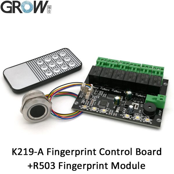 grow k219-a+r503 programmable fingerprint infrared control board control relay time control switch
grow k219-a+r503 programmable fingerprint infrared control board control relay time control switch