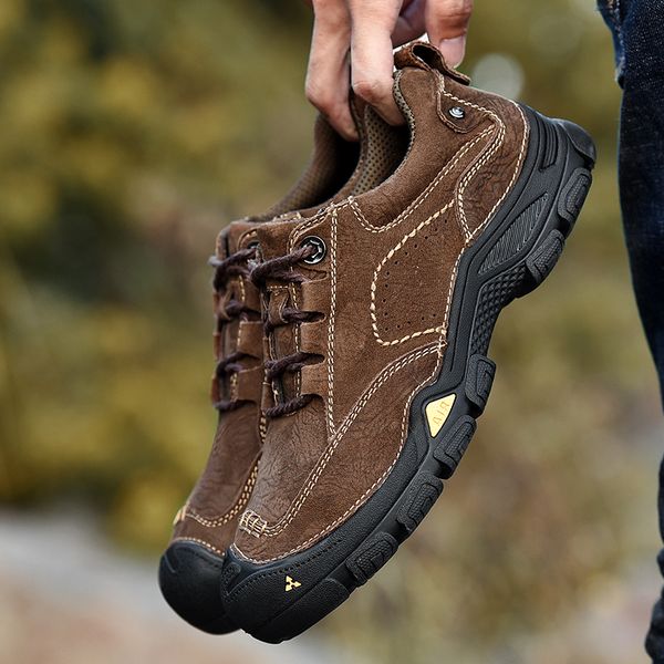 autuspin breathable genuine leather outdoor hiking shoes men tactical boots man waterproof rubber men's trekking hunting shoes
autuspin breathable genuine leather outdoor hiking shoes men tactical boots man waterproof rubber men's trekking hunting shoes