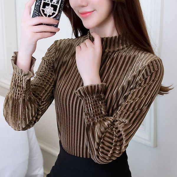 autumn winter velvet bottoming shirt women turtleneck warm thick shirts mujer long sleeve black shirt casual tees pdd006, White
autumn winter velvet bottoming shirt women turtleneck warm thick shirts mujer long sleeve black shirt casual tees pdd006, White