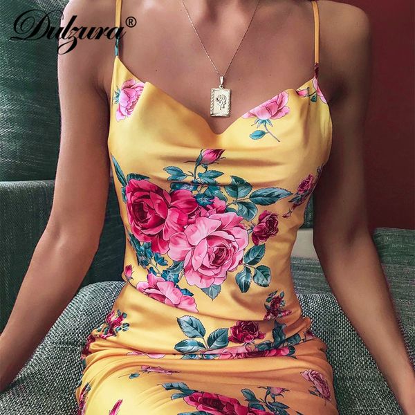 dulzura floral print satin vintage women midi dress boho strap lace up backless 2020 summer clothes party evening elegant, Black;gray
dulzura floral print satin vintage women midi dress boho strap lace up backless 2020 summer clothes party evening elegant, Black;gray