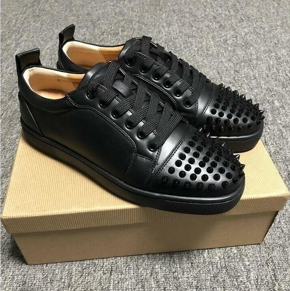 2019 low red bottom sneakers for men luxury black leather fashion casual mens womens shoes designer causal shoes wholesale l4
2019 low red bottom sneakers for men luxury black leather fashion casual mens womens shoes designer causal shoes wholesale l4