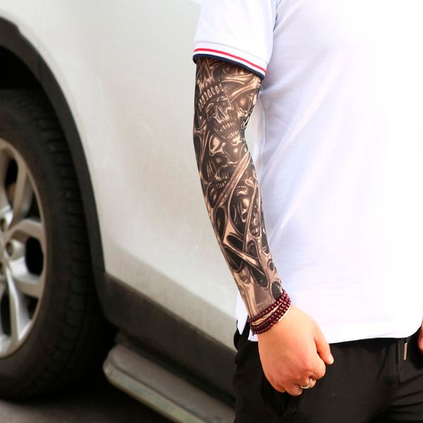1pc nylon tatoo arm stockings arm warmer cover elastic fake temporary tattoo sleeves for men women new arrival tattoo sleeve, Silver
1pc nylon tatoo arm stockings arm warmer cover elastic fake temporary tattoo sleeves for men women new arrival tattoo sleeve, Silver