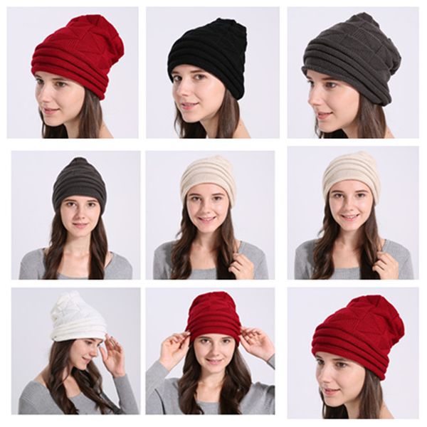 knitted beanie hat pure color warm wool cap triangle diamond lattice cap men and women in autumn and winter lady ski hat t2c5091
knitted beanie hat pure color warm wool cap triangle diamond lattice cap men and women in autumn and winter lady ski hat t2c5091