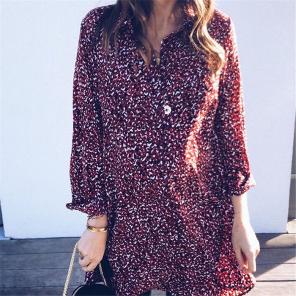 fashion women's boho floral printed dress 2019 new spring v neck long sleeve party short mini dresses stylish elegant dress, Black;gray
fashion women's boho floral printed dress 2019 new spring v neck long sleeve party short mini dresses stylish elegant dress, Black;gray