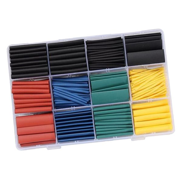 530 pieces heat shrink tube assortment, wire cable insulation sleeving kit, economical
530 pieces heat shrink tube assortment, wire cable insulation sleeving kit, economical