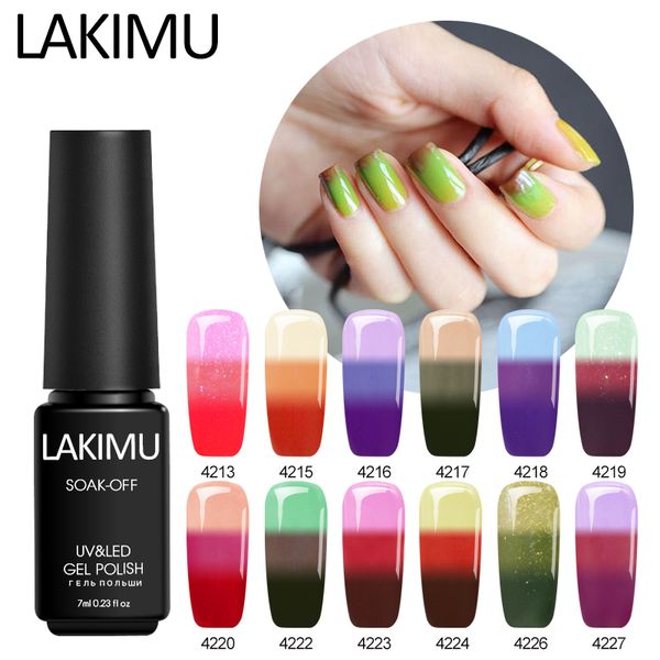 lakimu heat cold uv gel nail polish temperature change soak off colorful enamel hybrid nail art color long lasting varnish, Red;pink
lakimu heat cold uv gel nail polish temperature change soak off colorful enamel hybrid nail art color long lasting varnish, Red;pink