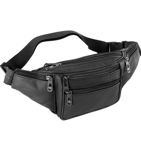 simple men solid waist bag for running women fanny pack luxury pu leather belt bag chest handbag black color high quality
simple men solid waist bag for running women fanny pack luxury pu leather belt bag chest handbag black color high quality