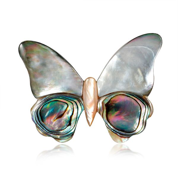 rhinestone retro shell series butterfly brooch delicate ladies insect corsage, Gray
rhinestone retro shell series butterfly brooch delicate ladies insect corsage, Gray
