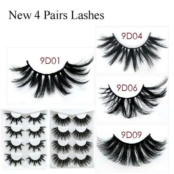 3d faux mink hair lashes 4 pairs fake lashes long makeup natural false eyelashes eyelash extensions 9d thick volume
3d faux mink hair lashes 4 pairs fake lashes long makeup natural false eyelashes eyelash extensions 9d thick volume