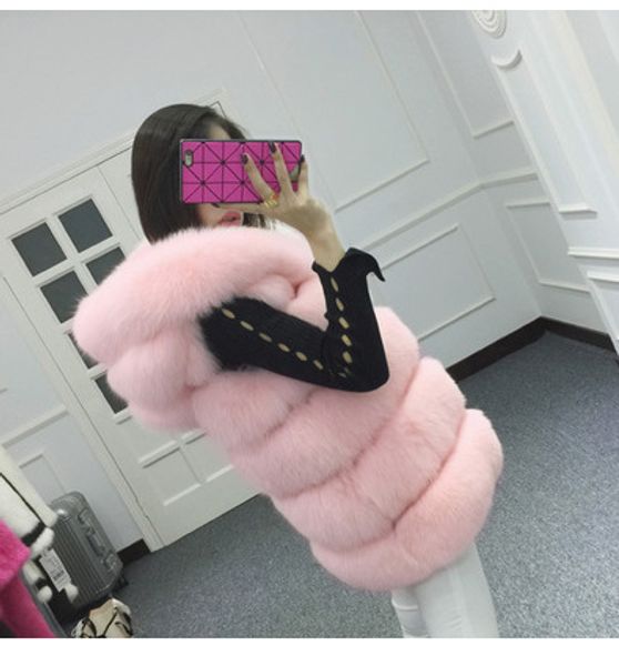 new 2019 winter coat women faux fur coat hooded vest gilet female stripe fake fur medium-long vest colete de pele waistcoat, Black
new 2019 winter coat women faux fur coat hooded vest gilet female stripe fake fur medium-long vest colete de pele waistcoat, Black