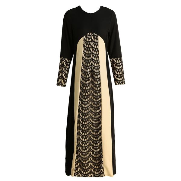 new caftans women muslim maxi dress contrast color pitches long sleeve abaya kaftan islamic indonesia robe long dress g3691b-l, Red
new caftans women muslim maxi dress contrast color pitches long sleeve abaya kaftan islamic indonesia robe long dress g3691b-l, Red