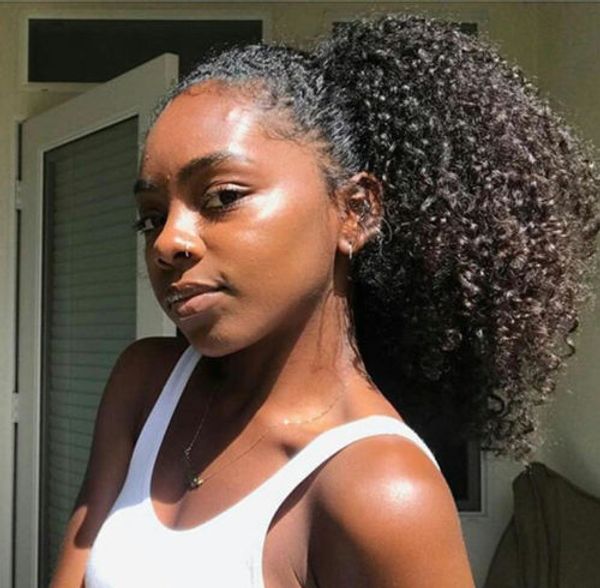african american human hair ponytail extensions brazilian virgin hair 160g-160g kinky curly drawstring pony tail in stock fast shipping, Black
african american human hair ponytail extensions brazilian virgin hair 160g-160g kinky curly drawstring pony tail in stock fast shipping, Black