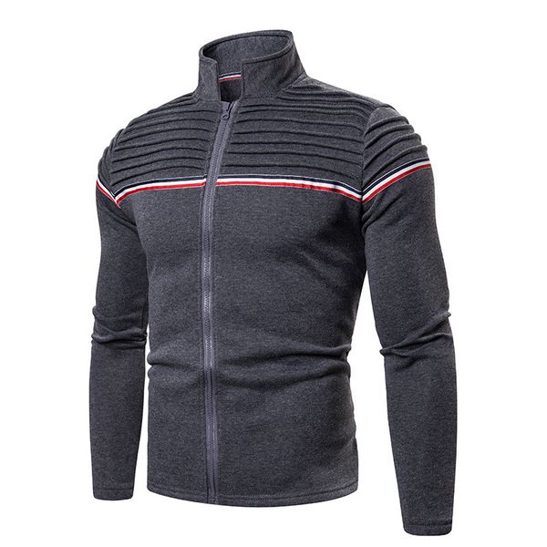 designer mens cardigan hoodies fashion slim striped sweatshirts casual mens clothing, Black
designer mens cardigan hoodies fashion slim striped sweatshirts casual mens clothing, Black