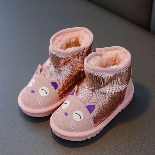 girls snow boots 2019 winter new bling girls cartoon cute baby cotton shoes thick non-slip warm cotton boots princess, Black;grey
girls snow boots 2019 winter new bling girls cartoon cute baby cotton shoes thick non-slip warm cotton boots princess, Black;grey