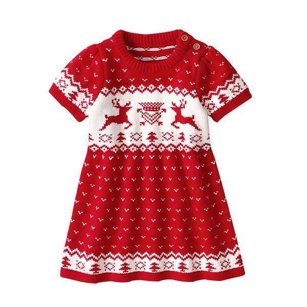 toddler kids baby girl christmas dress 2020 xmas deer knitted crochet princess party dress vestido infantil, Red;yellow
toddler kids baby girl christmas dress 2020 xmas deer knitted crochet princess party dress vestido infantil, Red;yellow