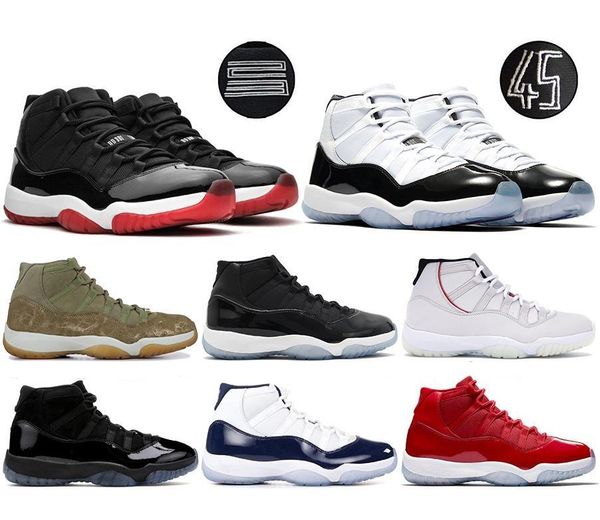 retro women men kid concord 45 11s basketball shoes snake navy low light bone pink platinum tint space jam 11 sport trainer size 4y-us13, Black
retro women men kid concord 45 11s basketball shoes snake navy low light bone pink platinum tint space jam 11 sport trainer size 4y-us13, Black