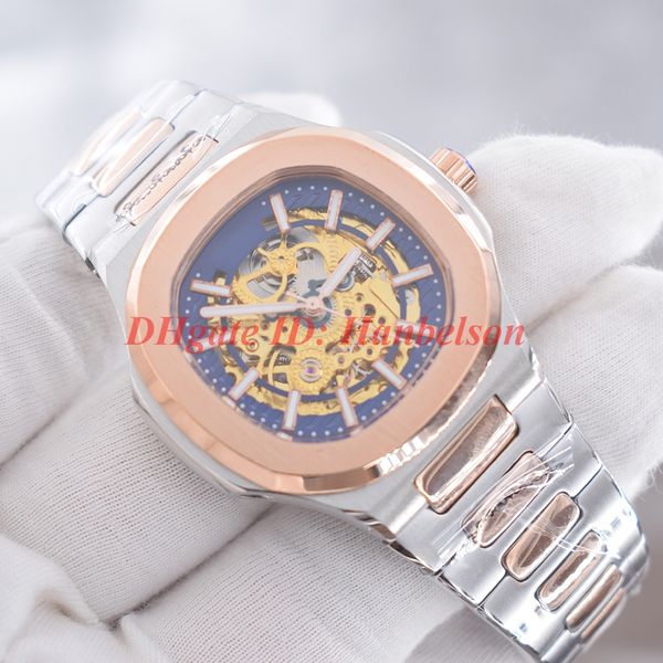 automatic movement men watch montre de luxe pp black hollow dial transparent bottom cover mechanical wristwatches, Slivery;brown
automatic movement men watch montre de luxe pp black hollow dial transparent bottom cover mechanical wristwatches, Slivery;brown