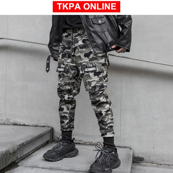 men streetwear camo joggers pants 2020 overalls mens harajuku cargo pants male camouflage fashions trousers track, Black
men streetwear camo joggers pants 2020 overalls mens harajuku cargo pants male camouflage fashions trousers track, Black