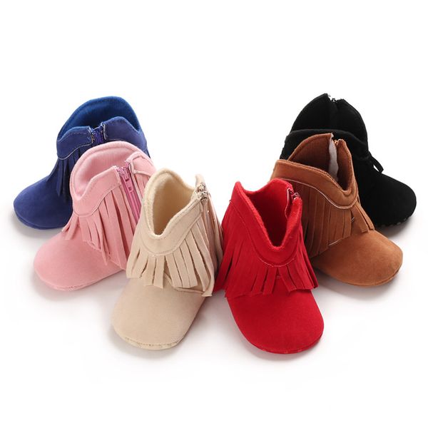 fashion tassel baby girl boots children' toddler infant newborn shoes zipper 0-18 months booties, Black;grey
fashion tassel baby girl boots children' toddler infant newborn shoes zipper 0-18 months booties, Black;grey