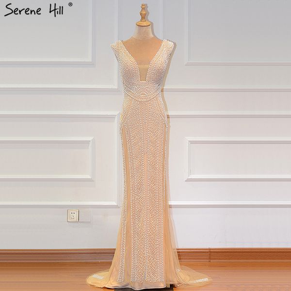 dubai gold beading pearls luxury prom dresses 2019 latest design v-neck sleeveless prom gowns serene hill bla60896, White;black
dubai gold beading pearls luxury prom dresses 2019 latest design v-neck sleeveless prom gowns serene hill bla60896, White;black